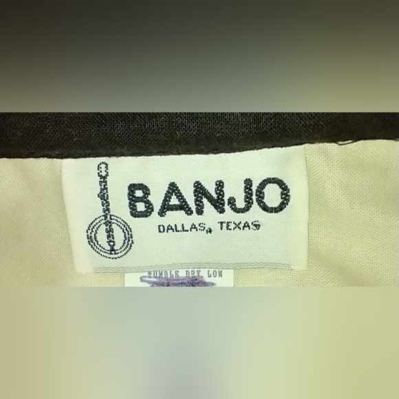 VINTAGE BANJO WESTERN BLOUSE - Picture 7 of 13